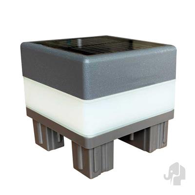 Montagezubehör f. WPC-Sichtschutz Aluminium-Beschlagsset