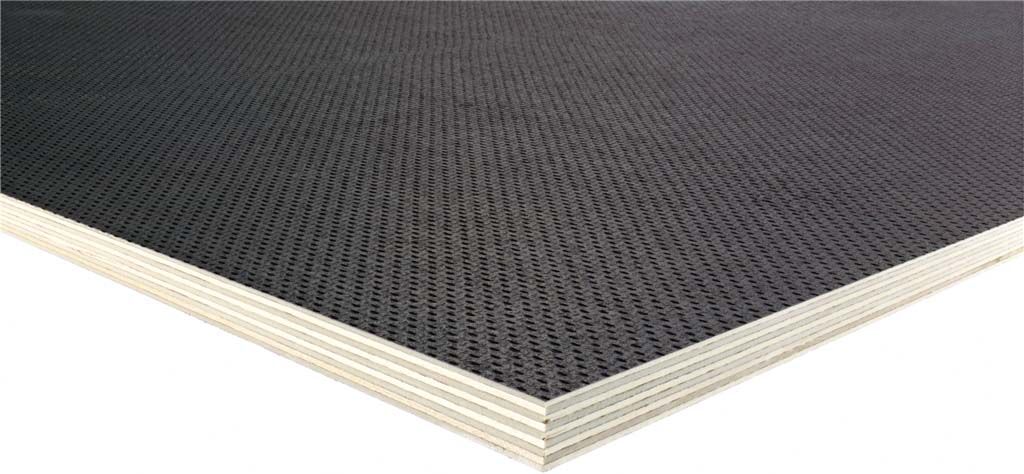 Sieb-Sperrholz, EN636-3S Sieb/Film d.-braun ca.120g/m², d+d Birke