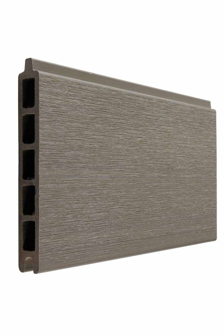 THEVA Zaunsystem WPC Füllung,21 x 160 mm WPC Füllung, Deckmaß 150 mm, 178 cm