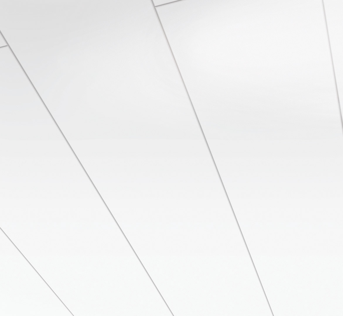 10mm Parador Dekor-Paneele "Style" Arktisweiß Hochglanz