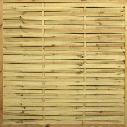 Lamellenzaun 18 gerade KDI grün Rahmen 18 x 55 mm, Lamellen ca. 5 x 50mm