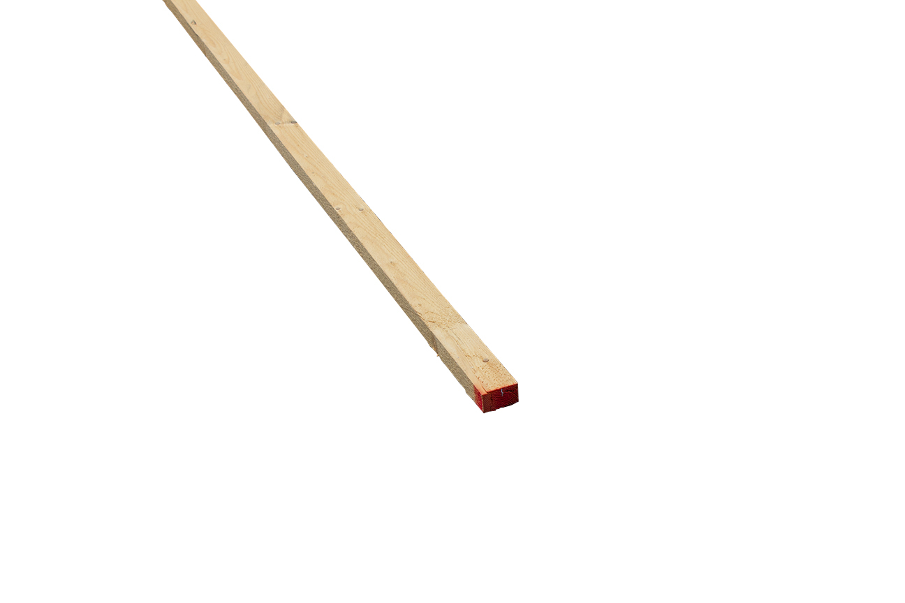 Latten Fi./Ta. 3 x 5 cm, roh, KD 16+/-2% DIN 4074-1, S10, Vollmaß haltend