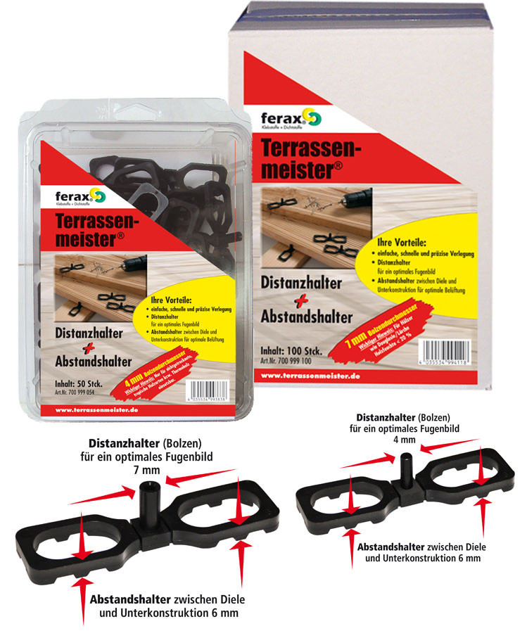 Terrassendielen - Zubehör