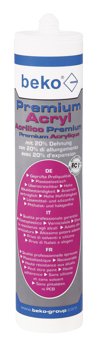Beko Produkte Premium-Acryl 310 ml weiß