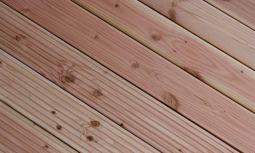 Riffeldielen kanadische Douglasie sgf. 26x142mm, Profil 1, grob/fein geriffelt