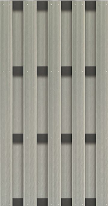 WPC-Sichtschutzzaun "THEVA light"