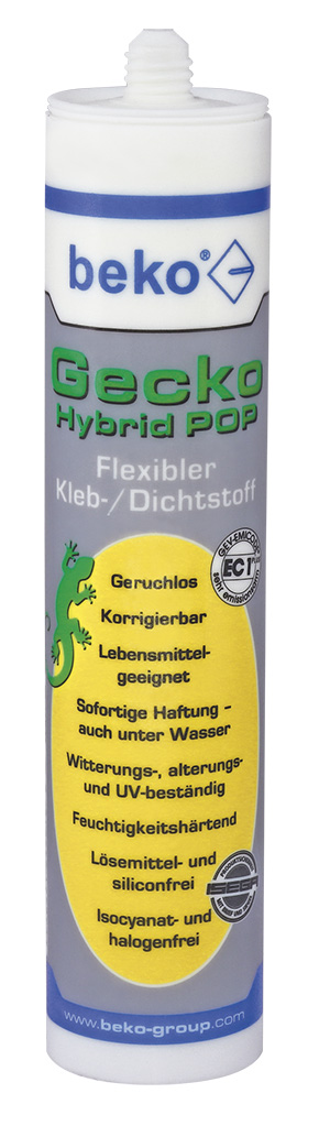 Beko Produkte Gecko Hybrid POP, 310 ml, weiß