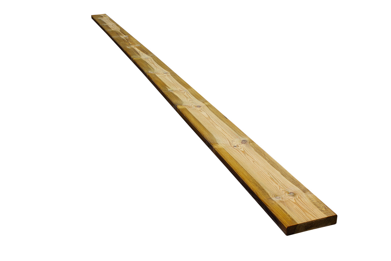 28 x 145 mm Gartenbretter KDI grün allseitig gehobelt und gefast
