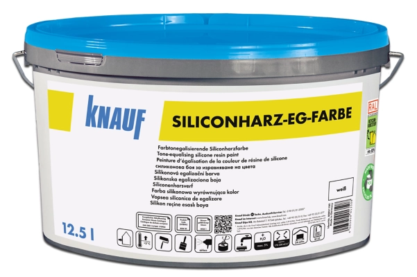 KNAUF Siliconharz-EG-Farbe farbtonegalisierende Siliconharzfarbe
