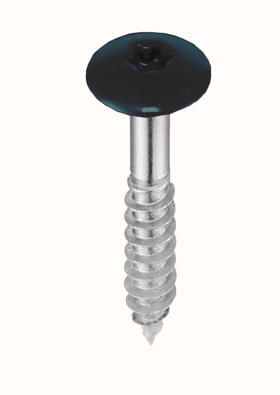 5,5 x 35 mm Fassadenschrauben, A4, Torx, für MEG HPL-Kompaktplatte, Pak.á 250 St.