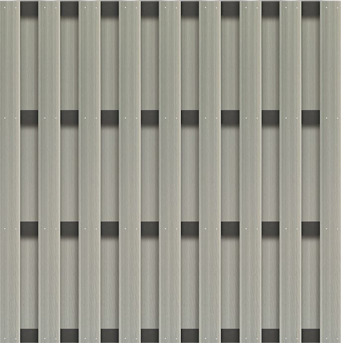 WPC-Sichtschutzzaun "THEVA light"