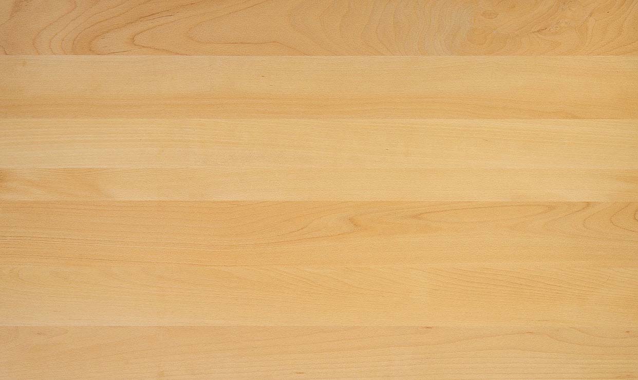 19 mm Leimholzplatte Buche gedämpft A/B Qualität, durchgehende Lamellen
