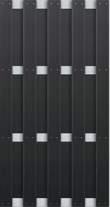 WPC-Sichtschutzzaun "THEVA light"