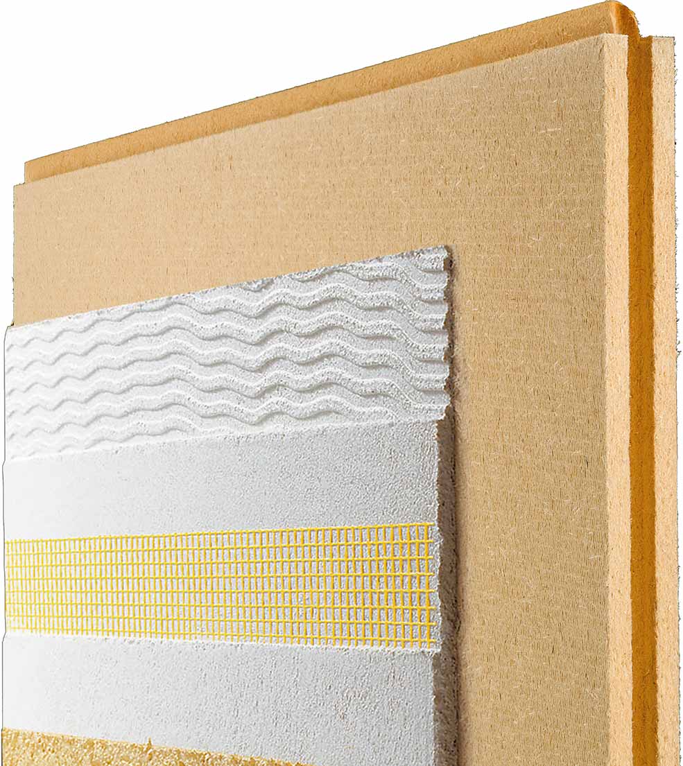 100mm Pavawall-GF XL, Putzträgerplatte mit Pavacasa-WDVS-Putzzulassung