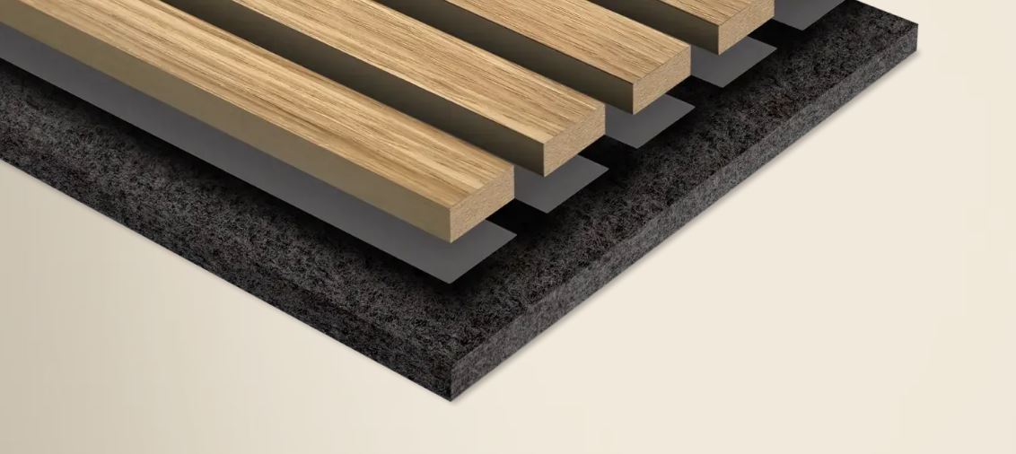 23 mm Europlac INOIS® TS Akustikelement Eiche A-First Quality furniert auf