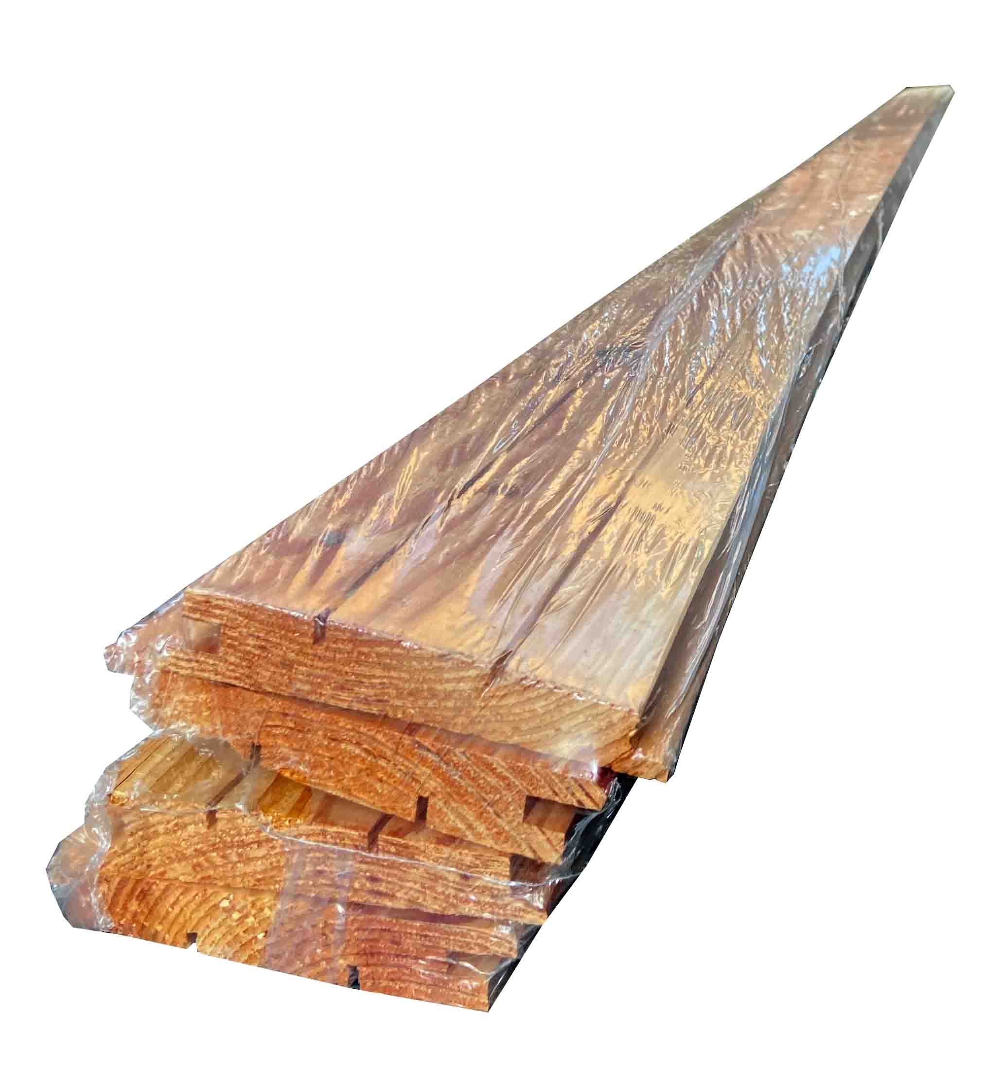 Keilspundprofil,heim. Lärche,GKL I-III 26/18x146mm, abgeschrägt, gehobelt, N+F