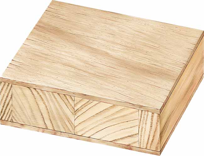 13 mm Gabun Tischlerplatten Stab