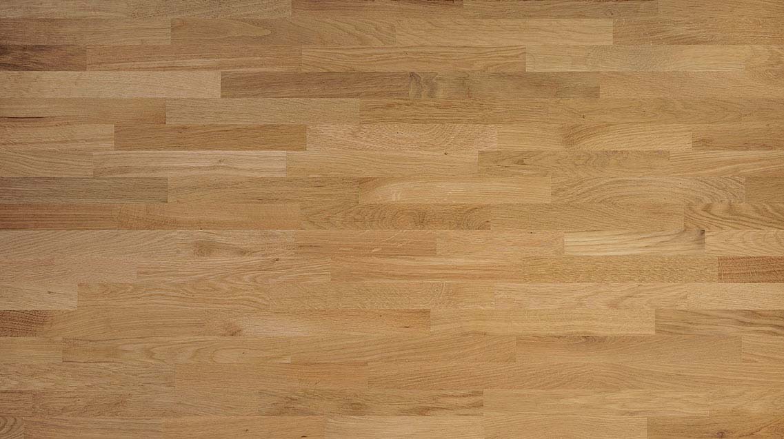 26 mm Leimholzplatten Eiche Qualität A/B, keilgezinkte Lamellen