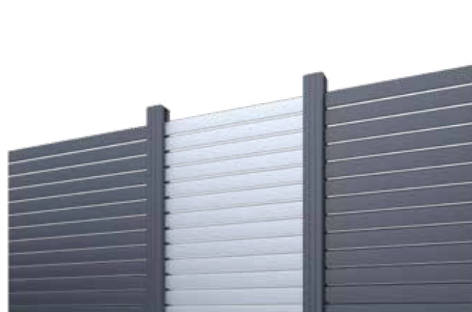 Aluminium Rhombus-Steckzaun