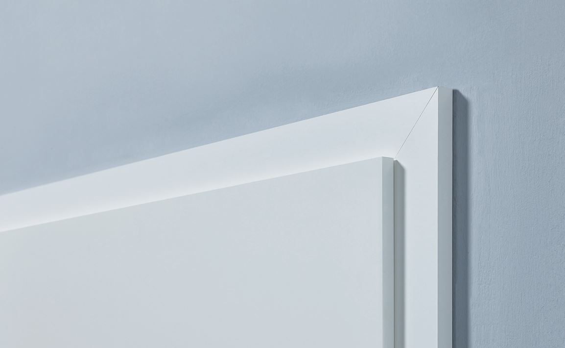 AVETHI (neu) Zargen CPL ultraweiß ähnl. RAL9016, mit 60mm breiter Bekleid.