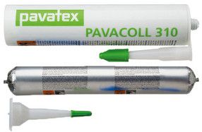 PAVACOLL 600, Klebstoff zum Abdichten von Pavatex Platten und Bahnen