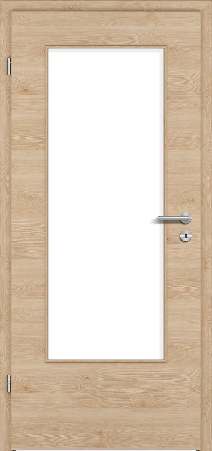 Prüm Tür CPL T- Oak Nature DQ - DIN LA VSP, BB-Schloß, V0020, Rundkante