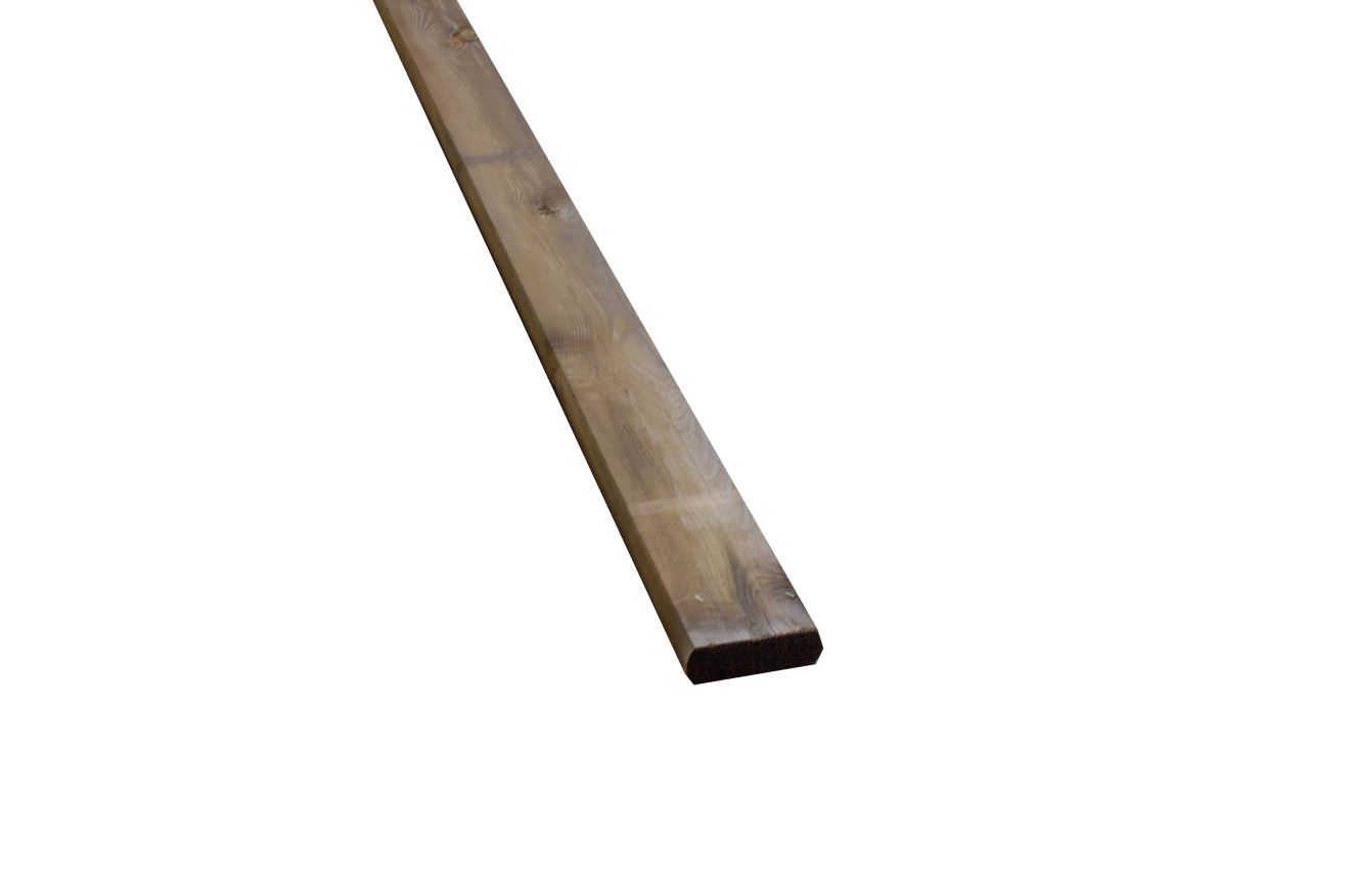 45 x 120 mm Ki./Fi. Konstruktionshölzer DURA²-Doppelimprägnierung, dunkelbraun