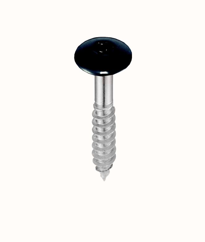 5,5 x 35 mm Fassadenschrauben, A4, Torx, für ComPlan, Paket á 250 Stk., 12mm Kopf