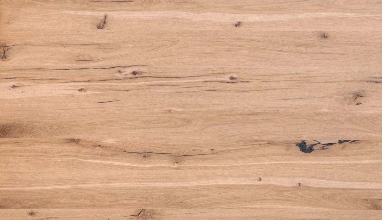 19 mm edelholzfurn. Spanplatte "RUSTICA" Eiche Altholz natur, A/AB Brettcharakter
