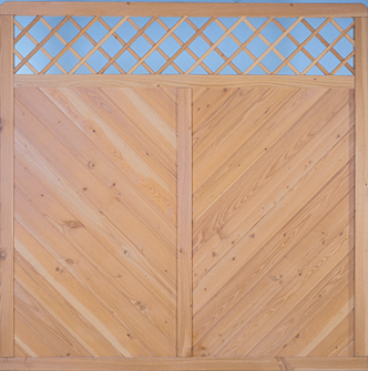 Füllungszaun Douglasie "Viktor" unbehandelt