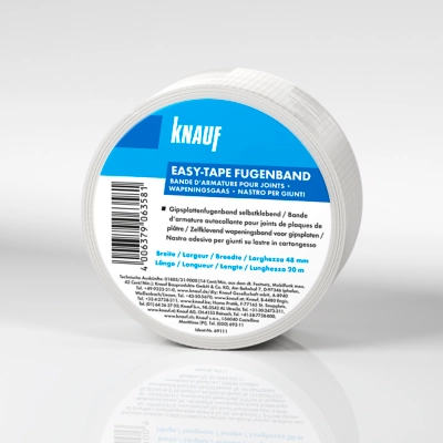 KNAUF Easy-Tape Fugenband Rolle á 45 Meter, Deckbreite: 48 mm
