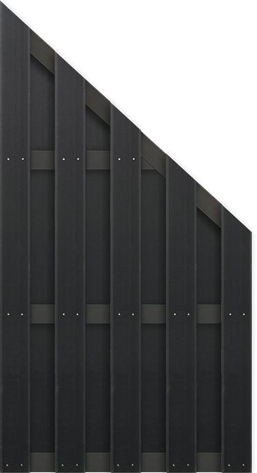 WPC-Sichtschutzzaun "THEVA light"