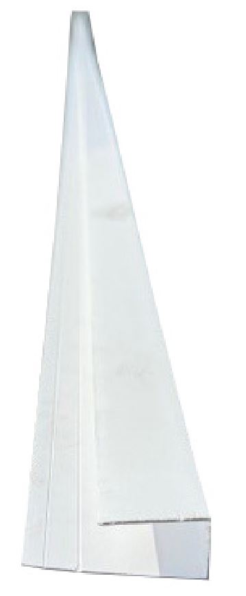 Kunststoff U-Profil weiß