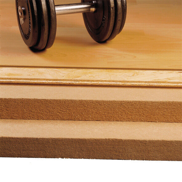 80 mm Pavatex PAVABOARD, hoch druckbelastbare Holzfaserdämmplatte