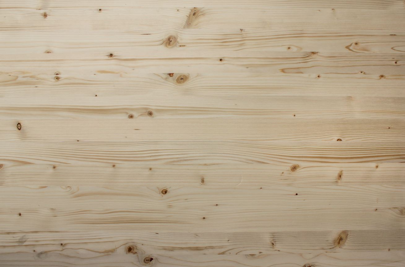 18 mm Leimholzplatte Fichte A/B Qualität, durchgehende Lamellen