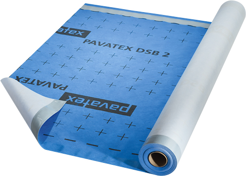 Pavaflex Schalungsbahn DSB2  B2 PES-Vlies mit Copolymer-Beschichtung