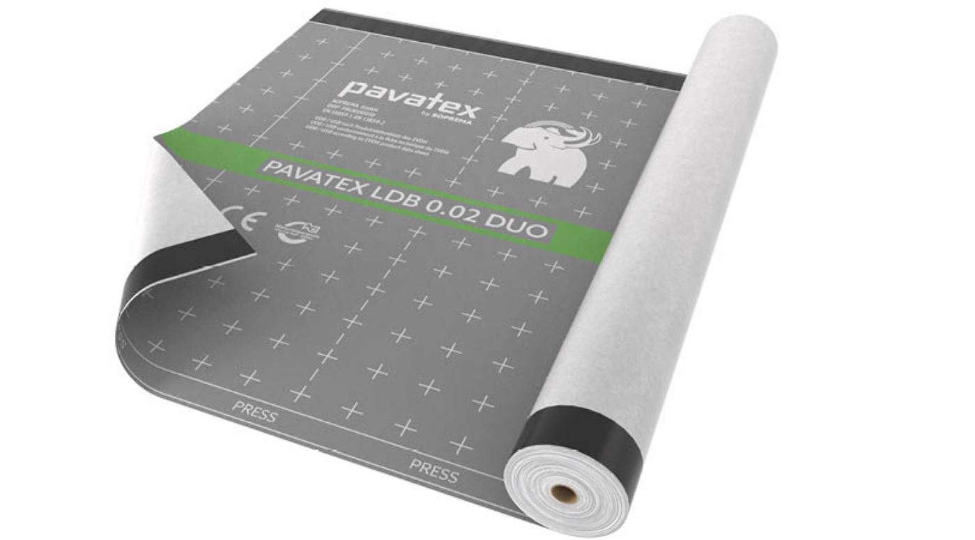Pavatex LDB 0,02 Duo diffusionsoffene Multifunktionsbahn
