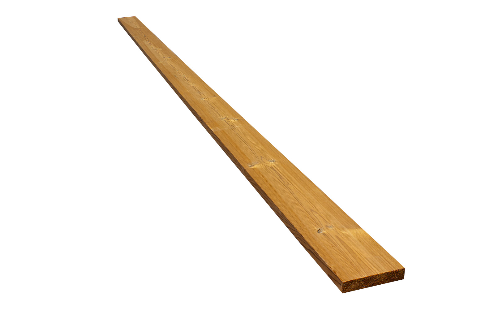 26 x 140 mm thermisch veredelte Kiefer Gartendielen, Oberfläche gebürstet