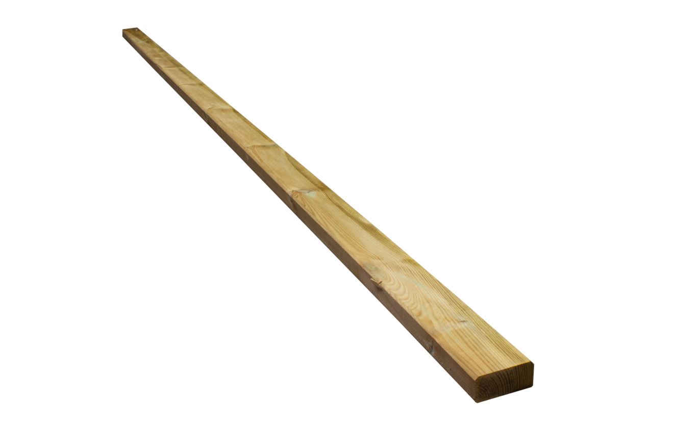 Konstruktionshölzer 44 x 95 mm KDI 4-seitig gehobelt, Kanten gefast