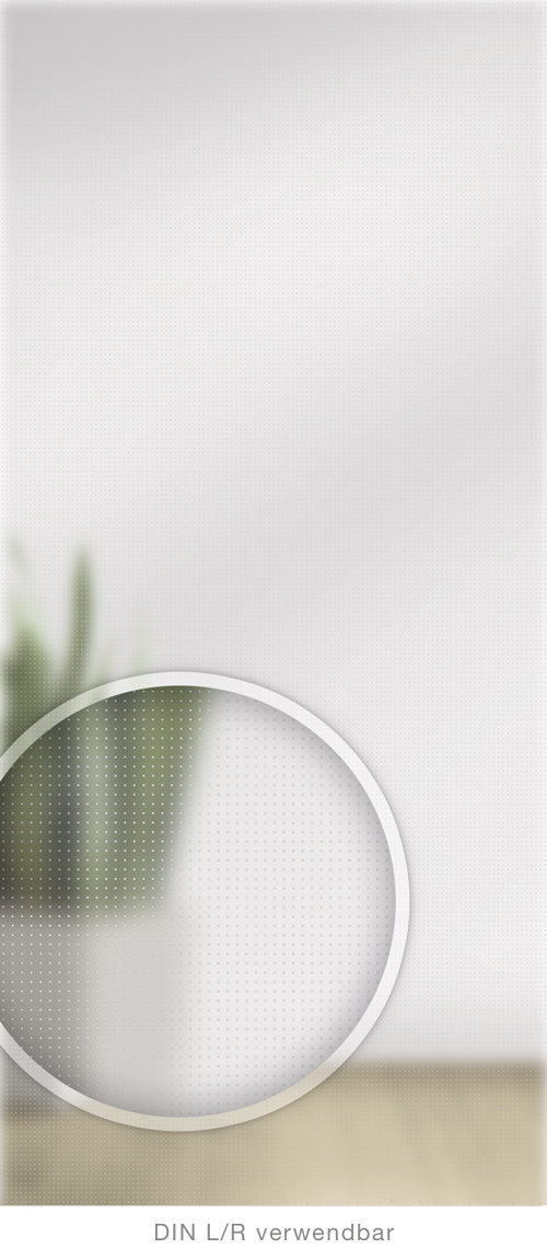 4 mm Lichtausschnitt-Glas ESG, Mastercarre weiß,142x53,5