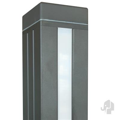 Montagezubehör f. WPC-Sichtschutz Aluminium-Beschlagsset